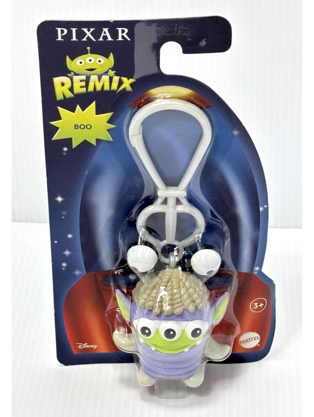 Disney Pixar Alien Remix Boo Keychain Figure Monsters Inc Toy Story Mattel NIP